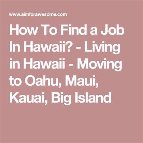 Follows delivery driving routes and time schedules. . Jobs kauai